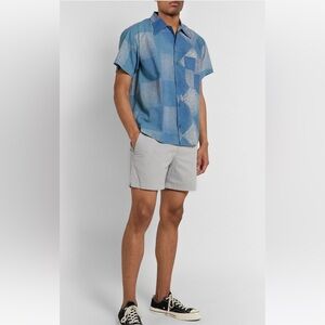 Club Monaco Jax Fit Seersucker Shorts